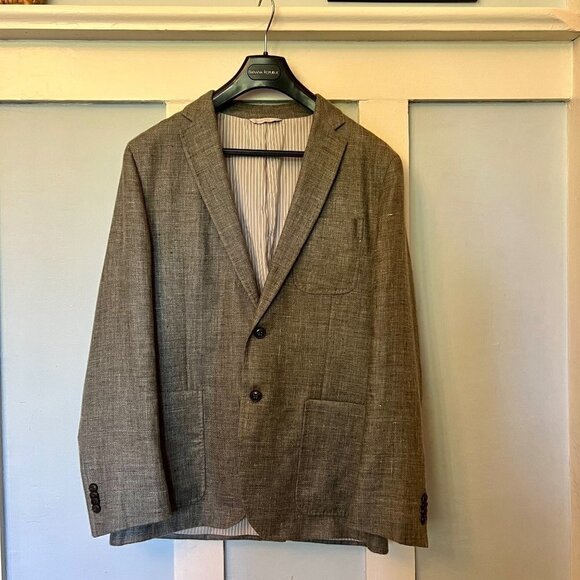 Banana Republic Heritage Collection Grey Blazer - Picture 1 of 9